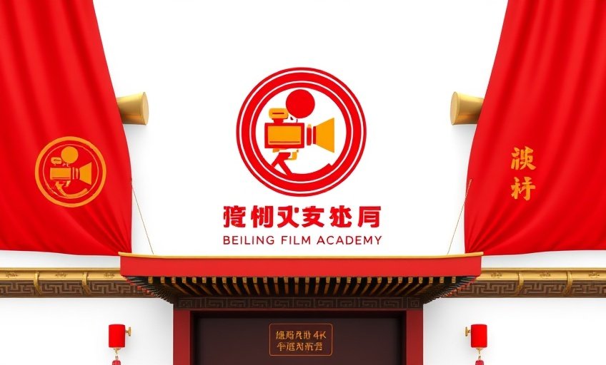 葡萄影院人才培养合作伙伴北京电影学院标志